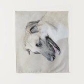 Chinook (ヘリコプターの耳絵画)'s - Dog Art タペストリー (正面)