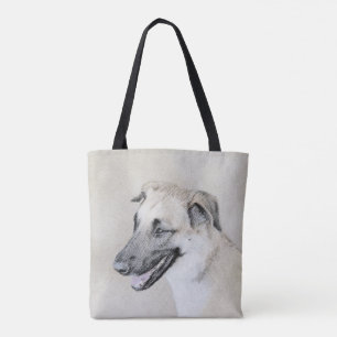 Chinook (ヘリコプターの耳絵画)'s - Dog Art トートバッグ