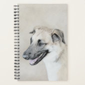 Chinook (ヘリコプターの耳絵画)'s - Dog Art プランナー手帳 (正面)
