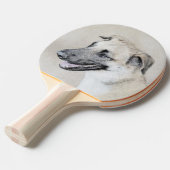 Chinook (ヘリコプターの耳絵画)'s - Dog Art 卓球ラケット (正面アングル)