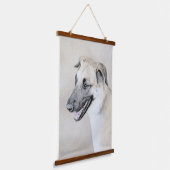 Chinook (ヘリコプターの耳絵画)'s - Dog Art 吊り下げ型タペストリー (傾斜あり)