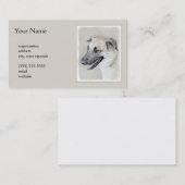 Chinook (ヘリコプターの耳絵画)'s - Dog Art 名刺 (正面/裏面)