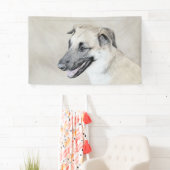 Chinook (ヘリコプターの耳絵画)'s - Dog Art 横断幕 (インサイチュ)