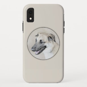 Chinook (ヘリコプターの耳絵画)'s - Dog Art iPhone XRケース