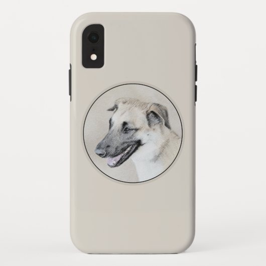 Chinook (ヘリコプターの耳絵画)'s - Dog Art Case-Mate iPhoneケース (裏面)