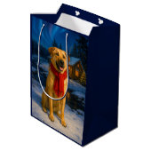 Chinook Holiday Card ミディアムペーパーバッグ (裏面アングル)