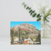 Chinook Pass，ワシントン州旅行写真 ポストカード (スタンド正面)