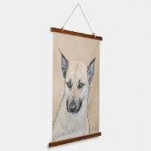 Chinook (Pointed Ears)'絵画s - オリジナルドッグアート 吊り下げ型タペストリー (傾斜あり)