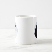 Chinstrapのペンギンのポートレート コーヒーマグカップ (中央)