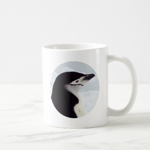 Chinstrapのペンギンのポートレート コーヒーマグカップ