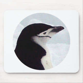 Chinstrapのペンギンのポートレート マウスパッド