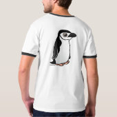 Chinstrapのペンギン Tシャツ (裏面)