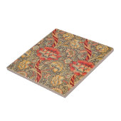 Chintzのデザインのためのウィリアム・モリスWandle タイル (側面)