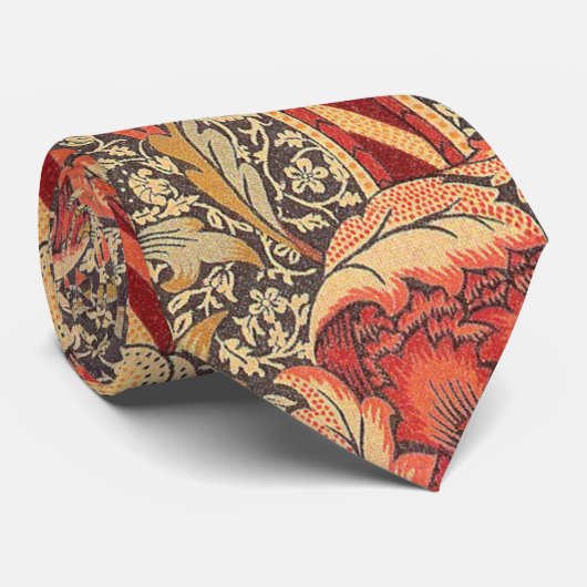 Chintzのデザインのためのウィリアム・モリスWandle ネクタイ (ロール)