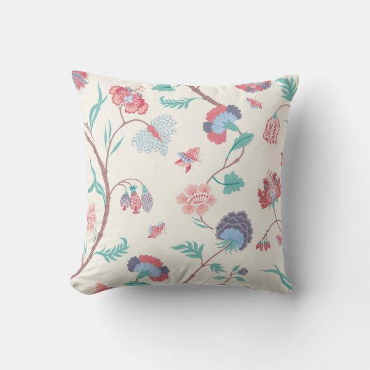 Chintz print クッション (正面)