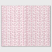 Chintzy Chinchilla Wrapping Paper (Pink) ラッピングペーパー (フラット)