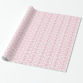 Chintzy Chinchilla Wrapping Paper (Pink) ラッピングペーパー (アンロールド)