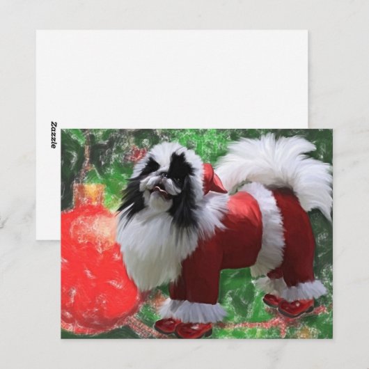 Chinxmas シーズンカード (正面/裏面)