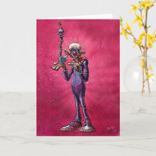 Chiodo Klownzカード カード (黄色い花)