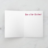 Chiodo Klownz Khristmas Kard シーズンカード (内部)