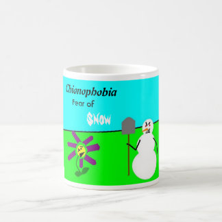 Chionophobia コーヒーマグカップ