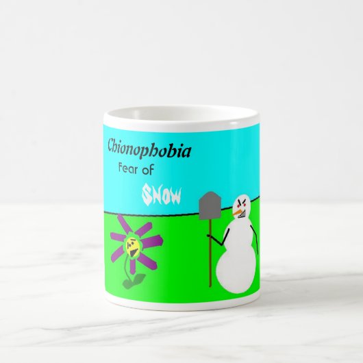 Chionophobia コーヒーマグカップ (中央)