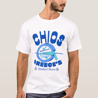 Chios Greece's stickiest secret Tシャツ