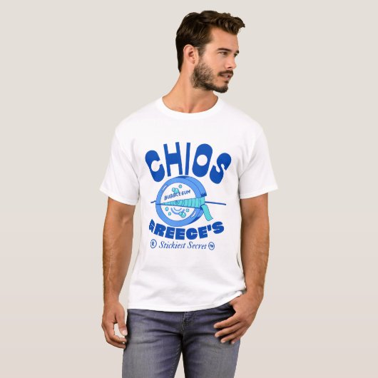 Chios Greece's stickiest secret Tシャツ (正面フル)