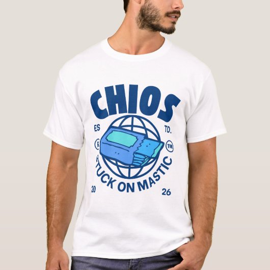 Chios: stuck on mastic tシャツ (正面)