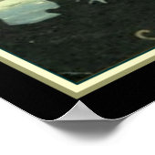 Chiostri Deco "泳ぐ人in a Clam Shell" 13x19 ポスター (角)