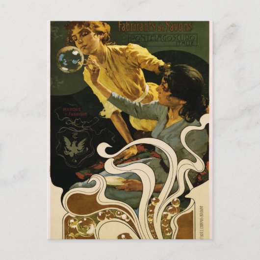 Chiozza e Turchi、ファブリカント・ド・サヴォン ポストカード (正面)