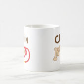 Chipin犬の品種お母さんのギフト コーヒーマグカップ (中央)