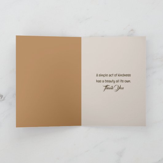 ChipmunkとSquirrelありがとう カード (内部)