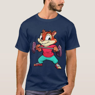 ChipmunkスポーツトレーナーTシャツ Tシャツ