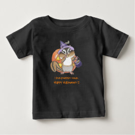 Chipmunk　(シマリス）ハロウィーン ベビーTシャツ