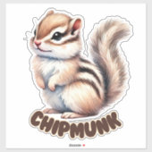 CHIPMUNK -子供部屋 シール (シート)