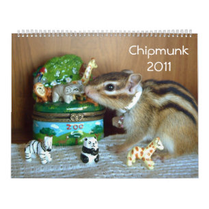 chipmunk  (All country) カレンダー