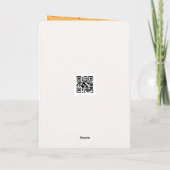 Chipmunk and Squirrel With Autumn Acorn カード (裏面)