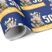 Chipmunk Birthday Candles ラッピングペーパー (ロールコーナー)