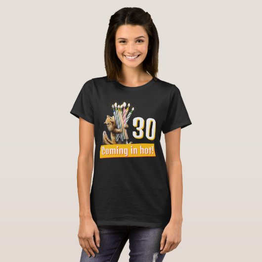 Chipmunk Birthday Candles Tシャツ (正面フル)