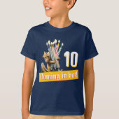 Chipmunk Birthday Candles Tシャツ (正面)