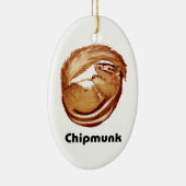 Chipmunk_Christmasの木のオーナメント セラミックオーナメント (右)