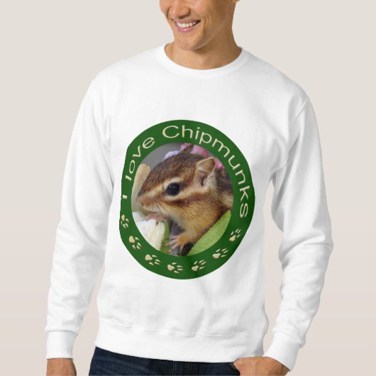 Chipmunk_ Circle_3 スウェットシャツ (正面)