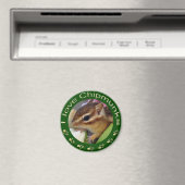 Chipmunk_ Circle_3 マグネット (インサイチュ (食洗機))