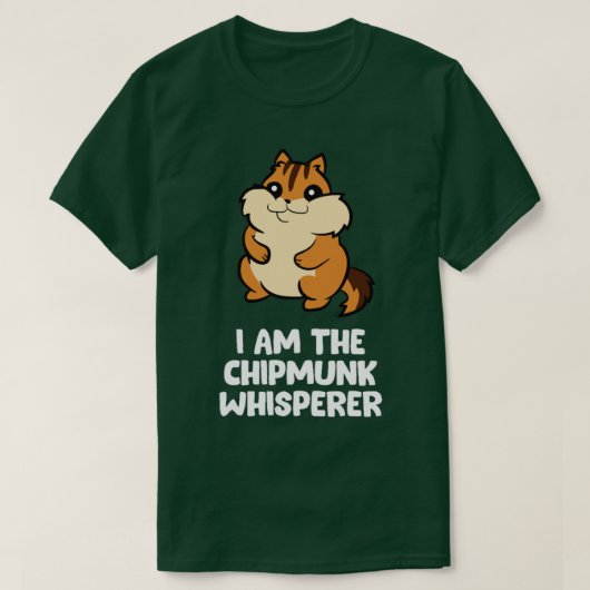 Chipmunk Hisperer I Am The Chipmunk Tシャツ (デザイン正面)