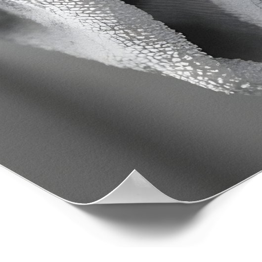 Chipmunk in Bathrobe Print, Funny Bathroom Wall ポスター (角)