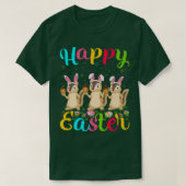Chipmunk Lover Funny Easter Egg Bunny Chipmunk Hap Tシャツ (デザイン正面)
