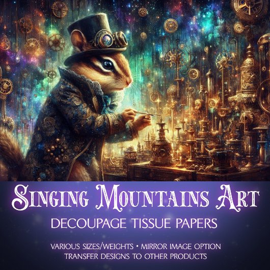 Chipmunk Mechanical Wonderland Workshopの切り離し 薄葉紙