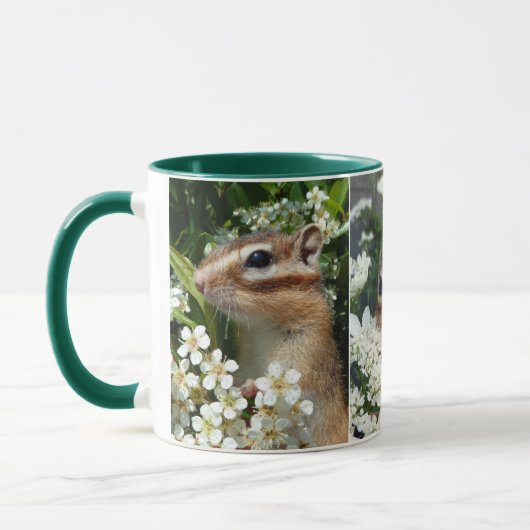 Chipmunk photo　(30-19) マグカップ (左)