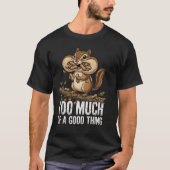 Chipmunk Snack Attack Tシャツ (正面)